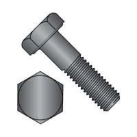 1/4-20 X 1/2" HEX HEAD CAP SCREW GRADE 5 PLAIN FINISH